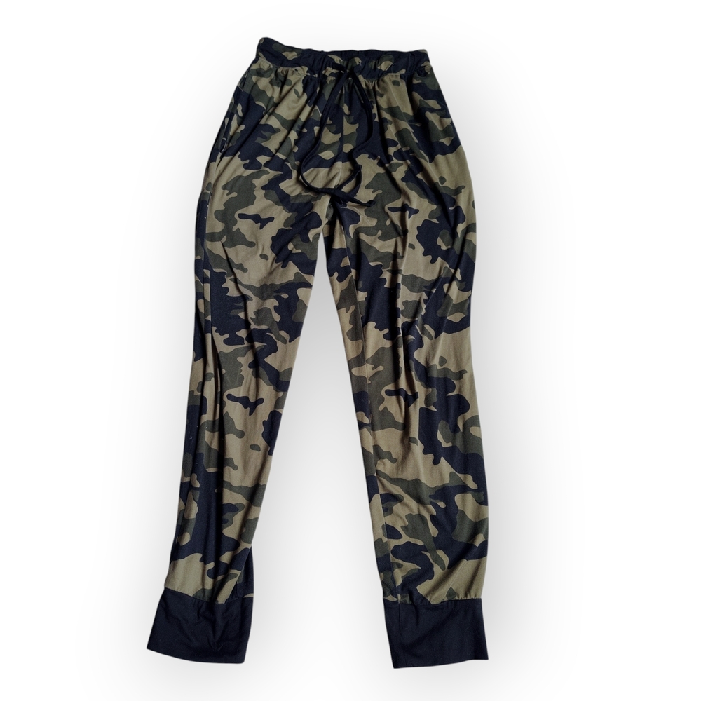 George Black Jogger Pants with Gray Lining Pajama Bottoms